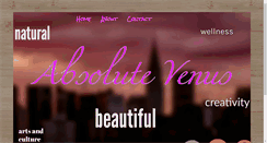 Desktop Screenshot of absolutevenus.com